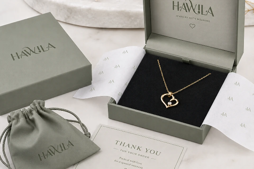 HAWILA Schmuckstück in hochwertiger Geschenkverpackung