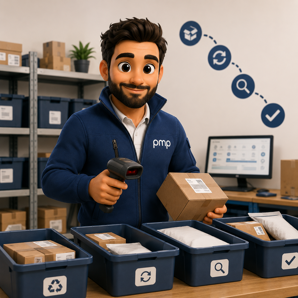 pick-my-pack Pimpi begleitet einen skalierbaren Retourenprozess